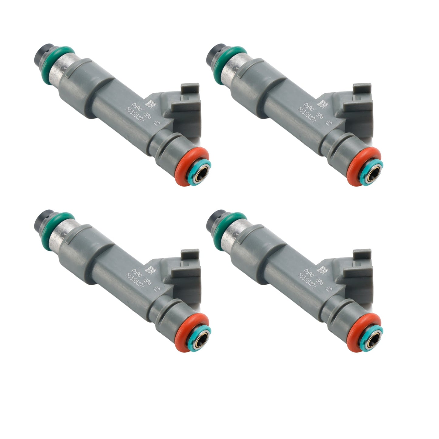4 pezzi iniettore carburante 55559397 adatto per SAAB 9-3 2.0L Turbo 2007-2011 8653608