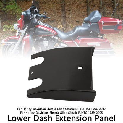 Pannello di estensione del cruscotto inferiore per Electra Glide Road Glide FLHT FLTC 89-07