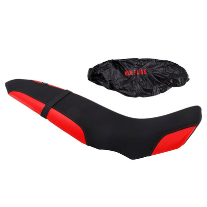 Cuscino per sedile passeggero anteriore Raider per Yamaha Tenere 700 T700S 2025, colore rosso.