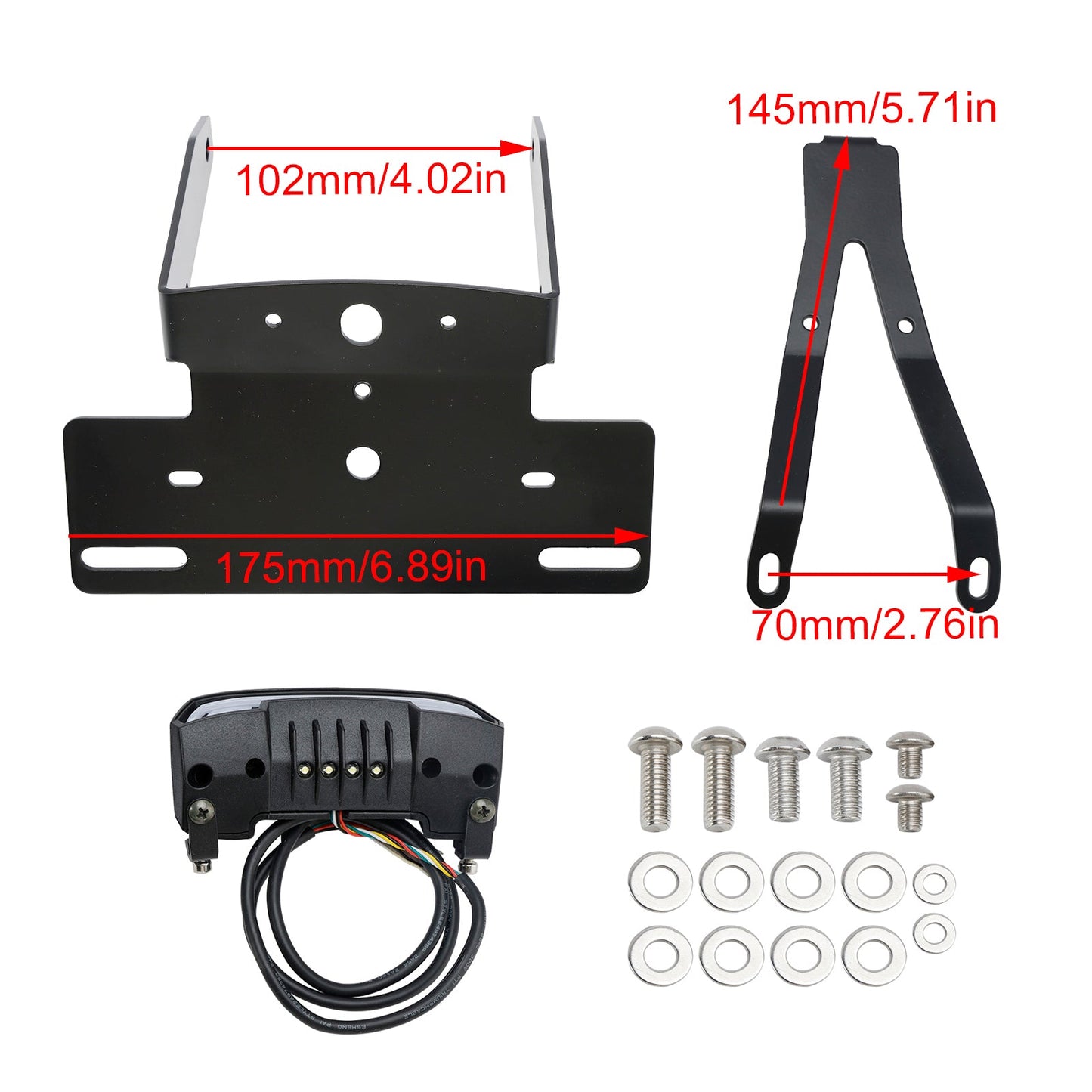 Staffa porta targa GASGAS SM700 2022-2023