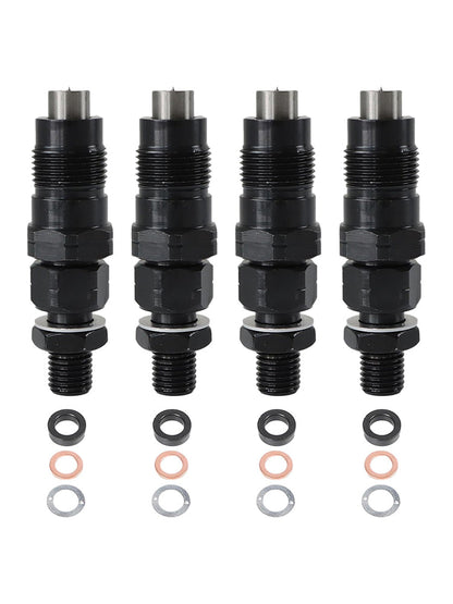 4 pezzi di iniettori di carburante per motore Toyota 3L Hilux Hiace 2.8L 23600-59105