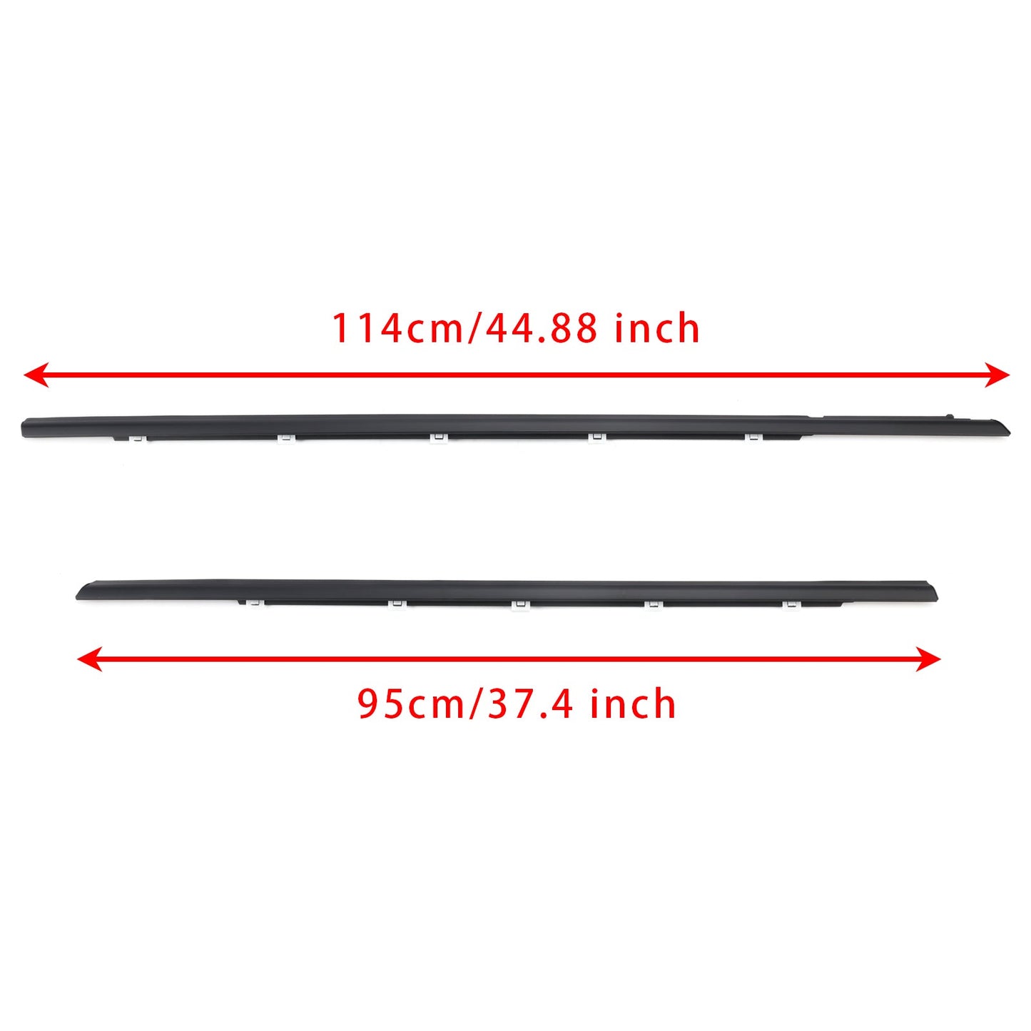 4 guarnizioni esterne per portiere 82210M6000 per Kia K3 Forte Cerato 2019-2023