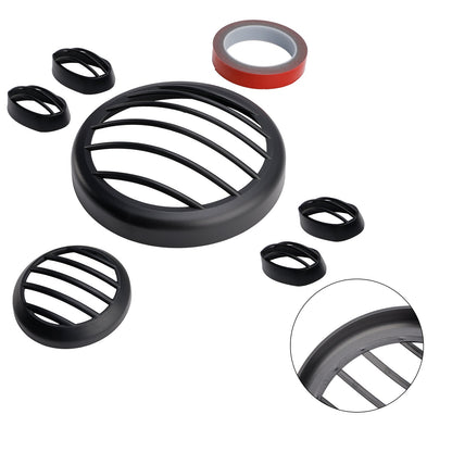 Kit griglia di protezione faro Yamaha PG-1 2023-2024, colore nero