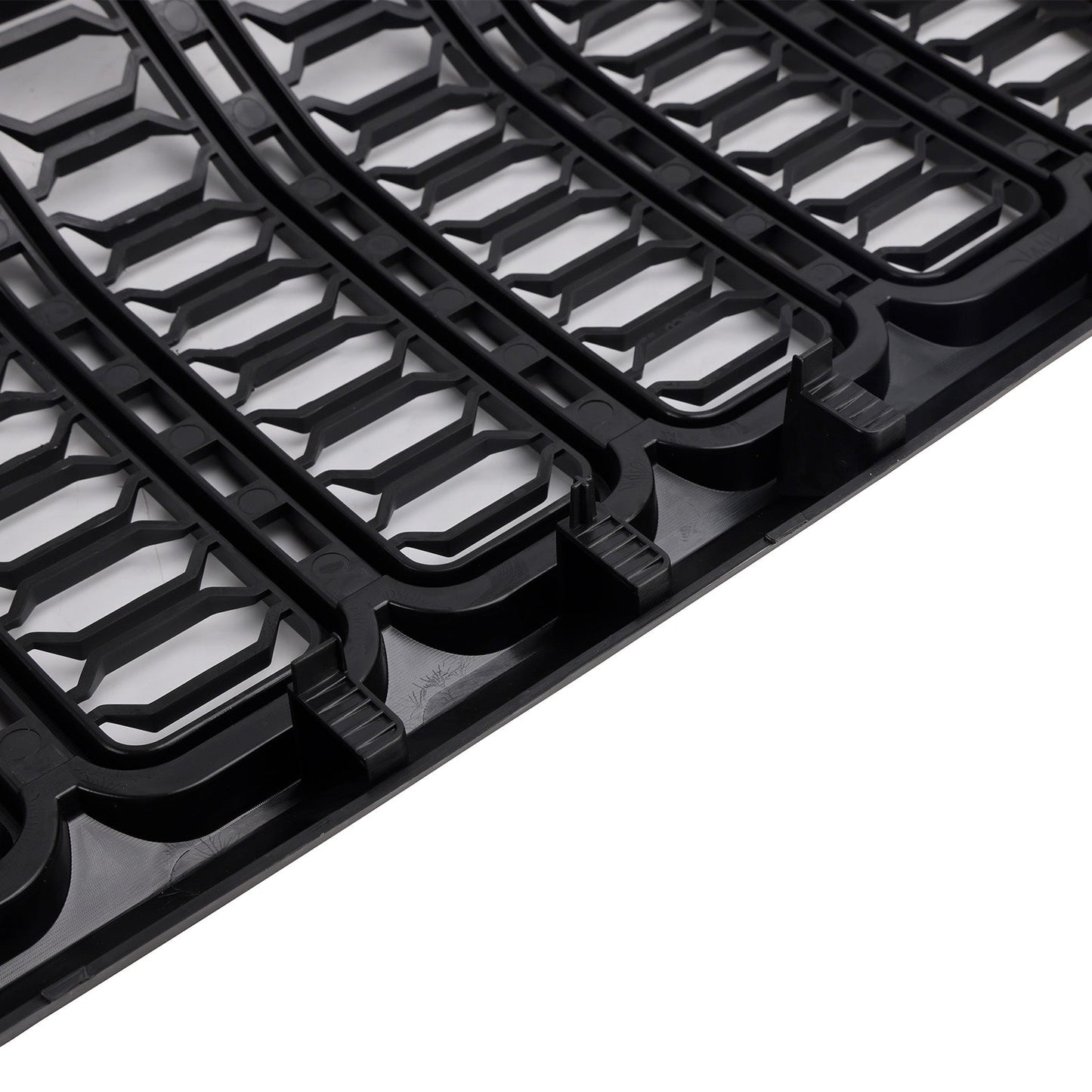 Griglia paraurti anteriore nera per Jeep Wrangler JK JKU Unlimited 2007-2018