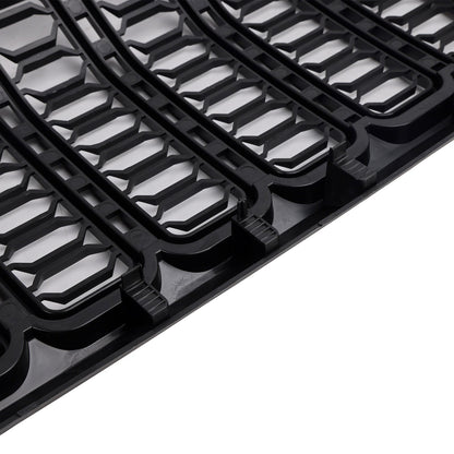 Griglia paraurti anteriore nera per Jeep Wrangler JK JKU Unlimited 2007-2018