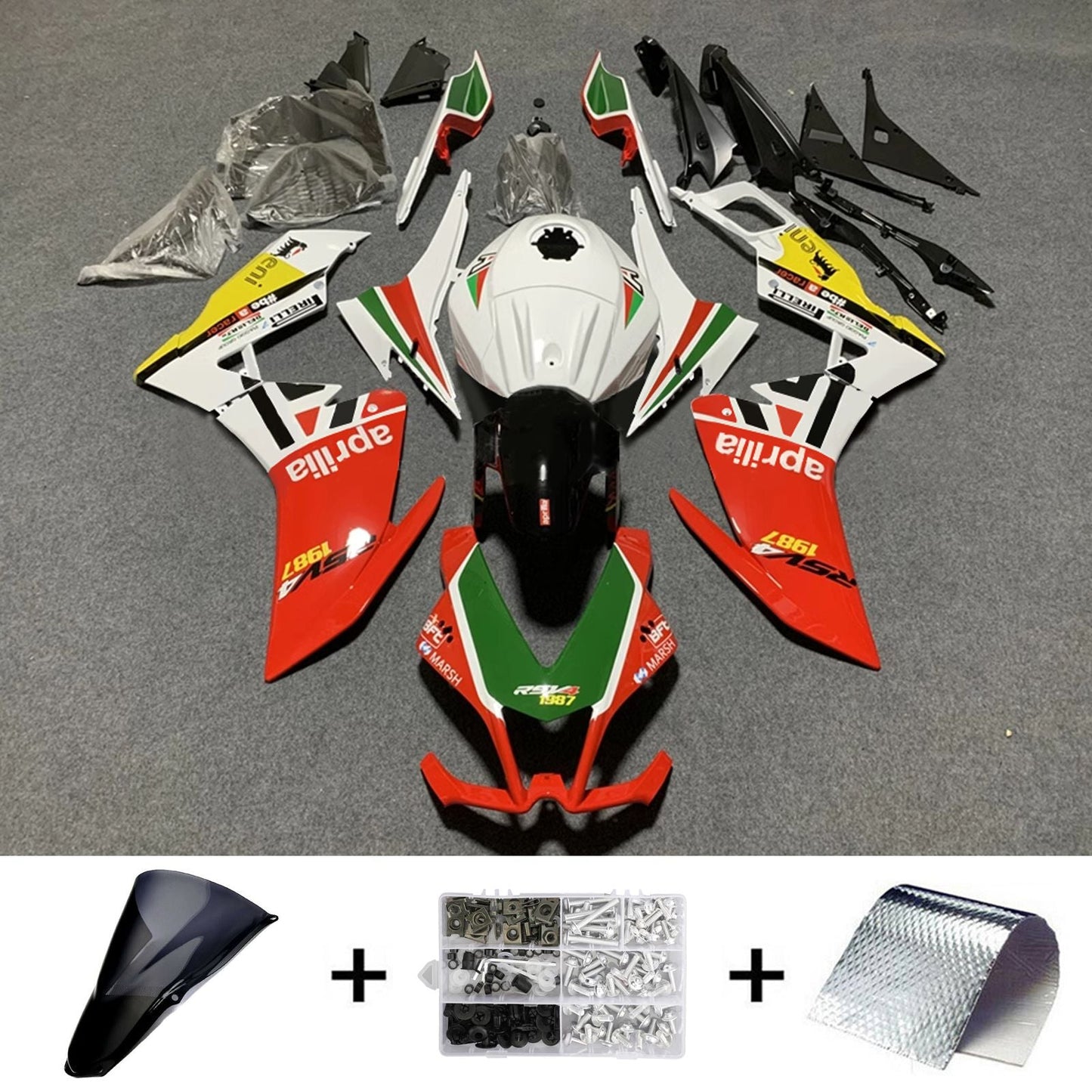 Carrozzeria kit carenatura iniezione Aprilia RS4 125 50 2012-2016