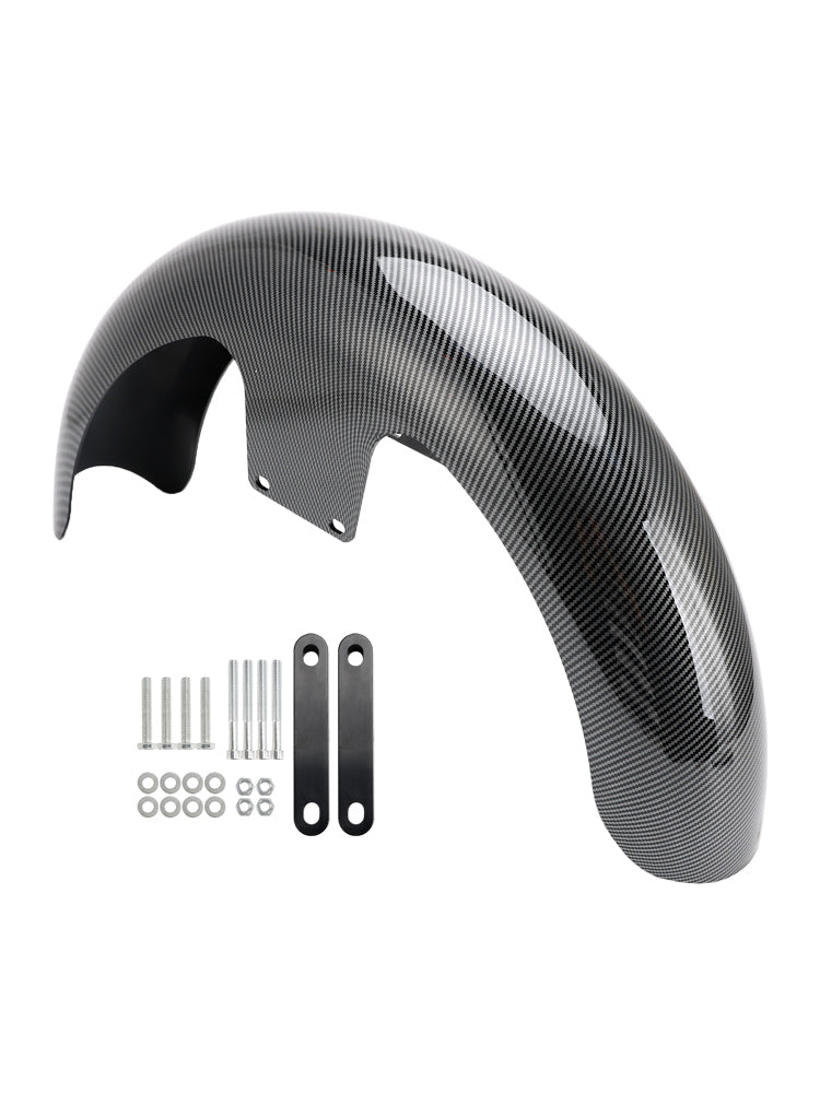 Parafango anteriore avvolgente da 19"" in ABS per Touring Electra Street Road Glide Baggers FLHT FLHR