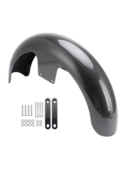 Parafango anteriore avvolgente da 19"" in ABS per Touring Electra Street Road Glide Baggers FLHT FLHR