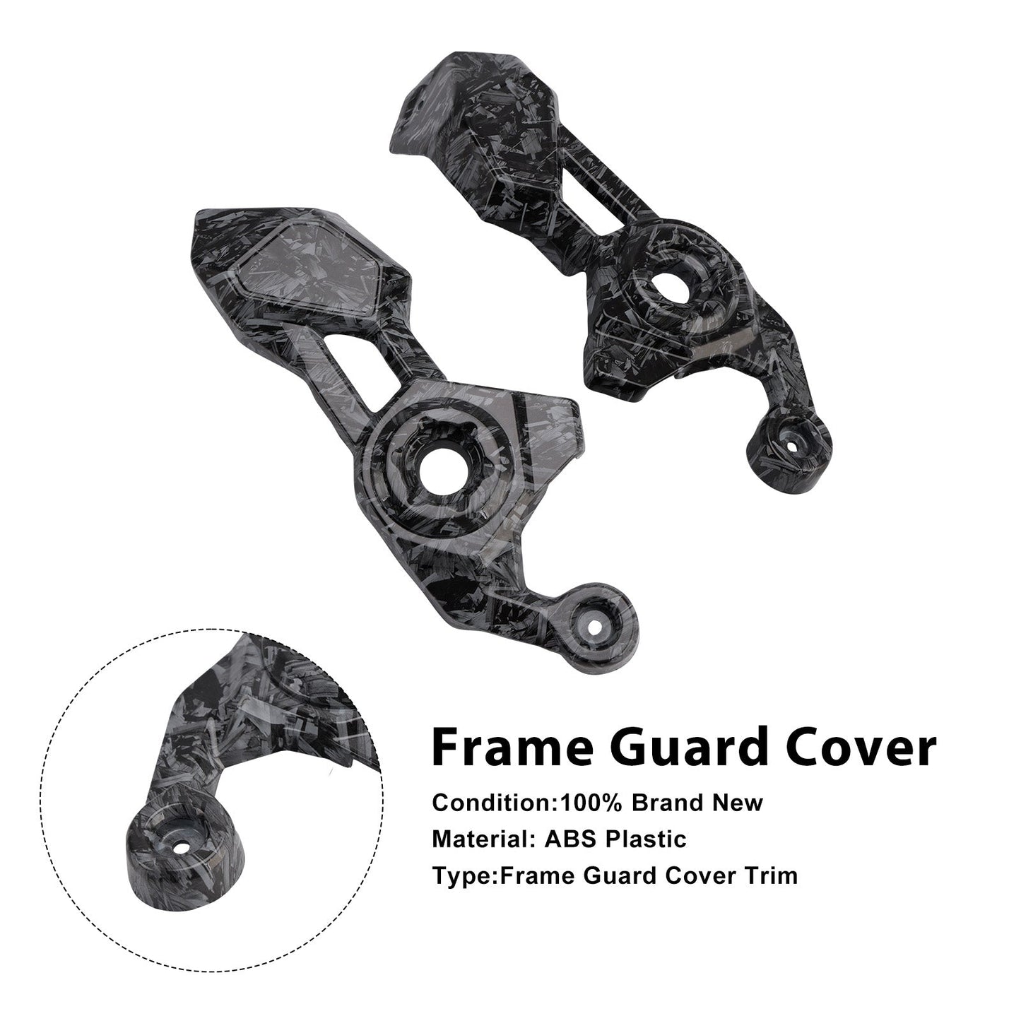 Carenatura di protezione del pannello di copertura laterale del telaio per Kawasaki Z900 2025-2026