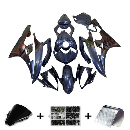 Kit carenatura iniezione plastica ABS per Yamaha YZFR6 YZF-R6 2006-2007