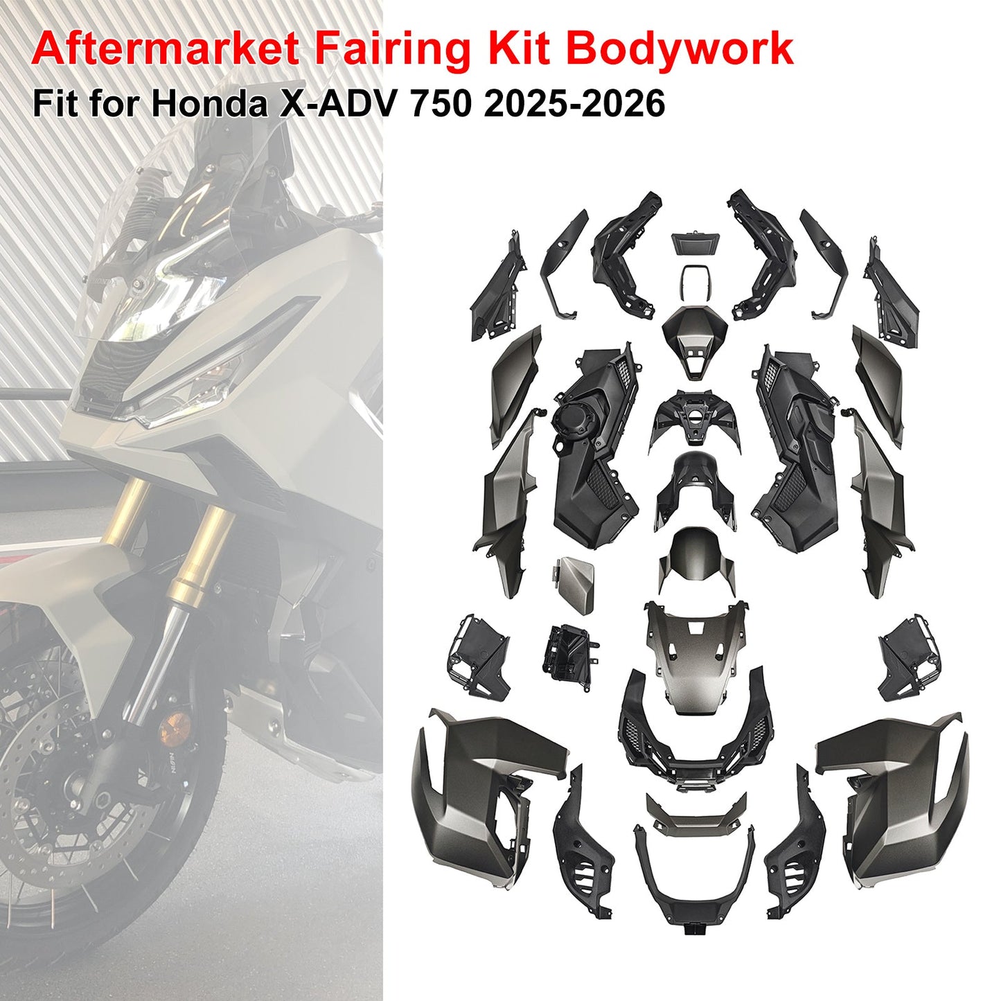 Kit di carene stampate a iniezione per Honda X-ADV 750 2025-2026