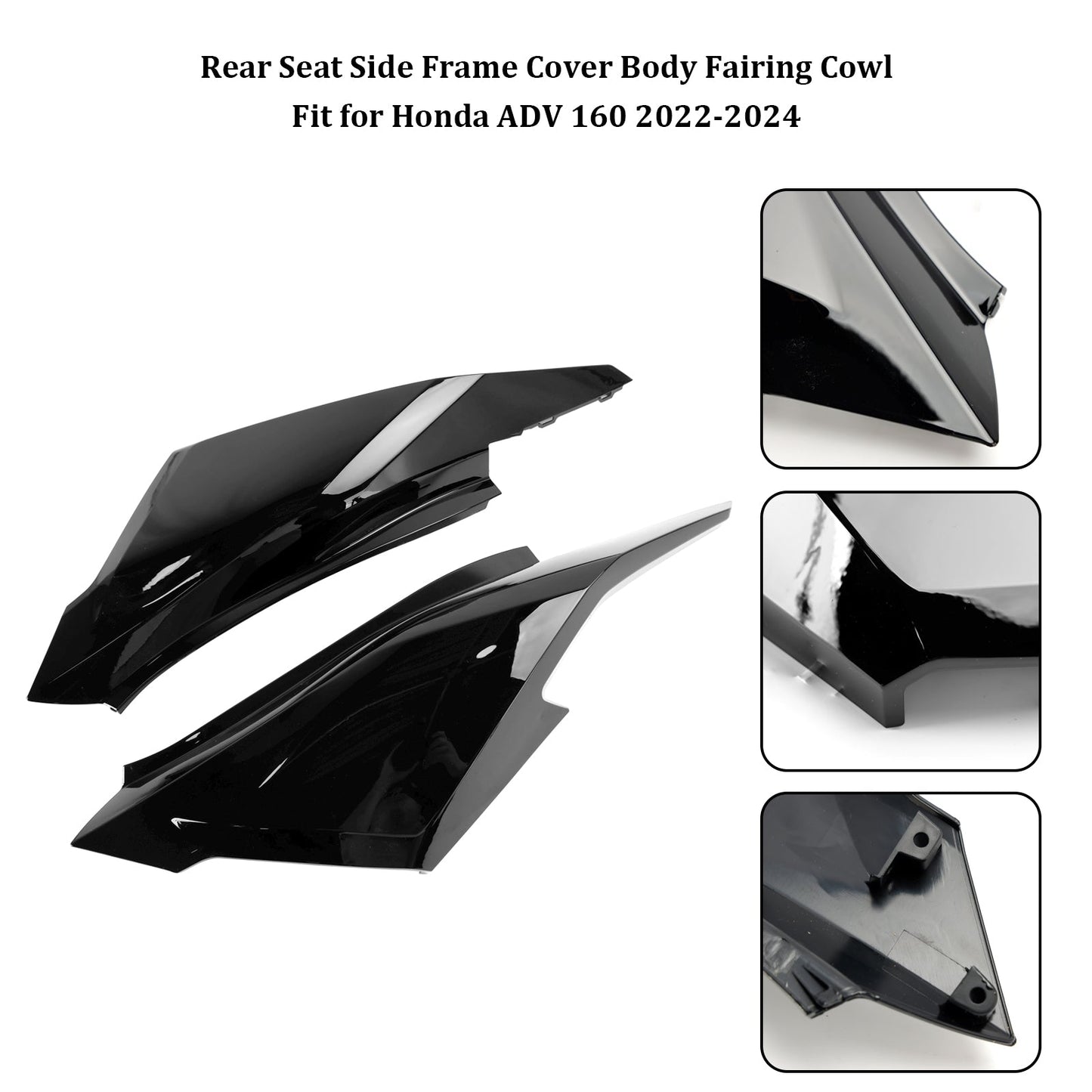 2023-2024 Honda ADV 160 Copertura del telaio laterale del sedile posteriore Carenatura del corpo