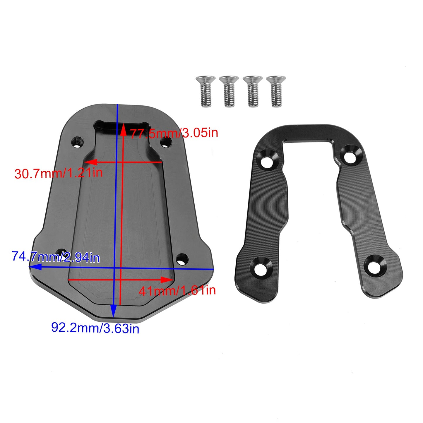 Piastra di estensione del cavalletto HONDA CRF300L 2021-2023