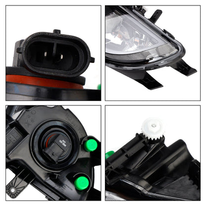 Lampada fendinebbia trasparente per paraurti anteriore destro VW Volkswagen Jetta 2015-2018