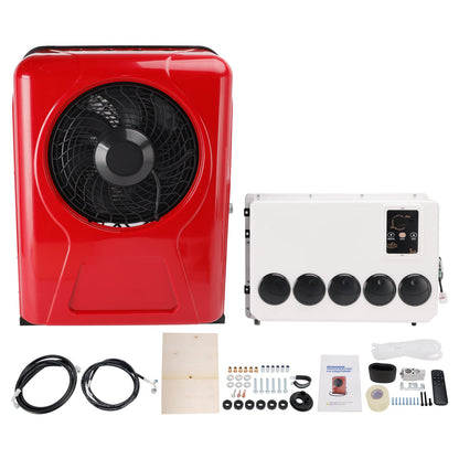 Condizionatore d'aria split da 24 V per camper, camion, roulotte e veicoli ricreazionali, 13000 BTU