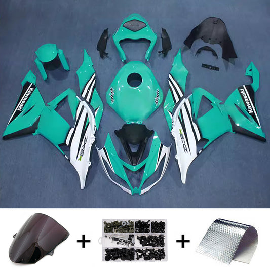 Kit carenatura iniezione in plastica ABS adatto per Kawasaki ZX6R 636 2013-2018