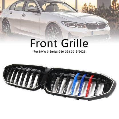 Griglia a rene nera stile M per BMW Serie 3 G20 2019-2022 51138072085