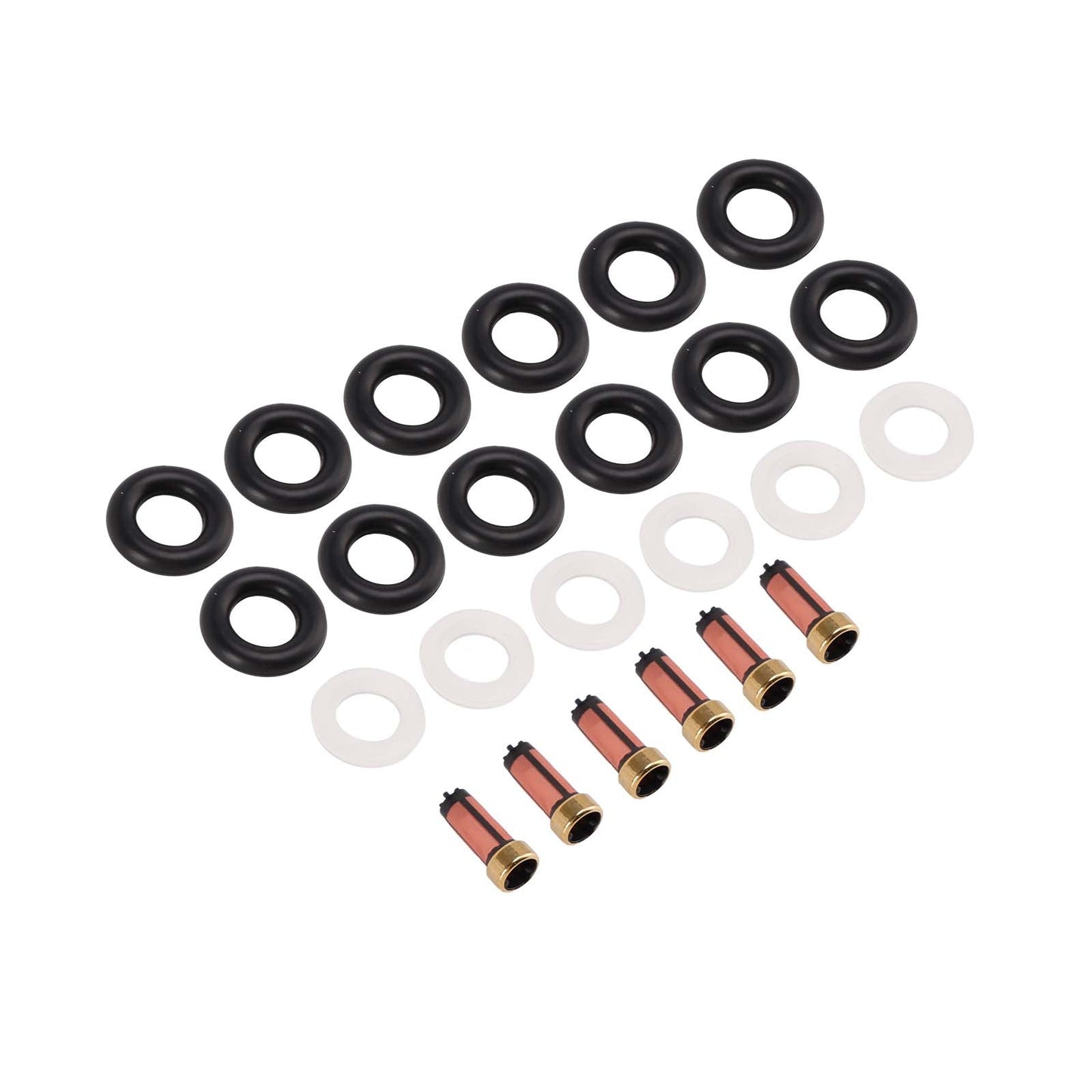 Guarnizione O-ring iniettore carburante 0280156014 compatibile con Mercedes-Benz C240 C320 V6 2002-2005
