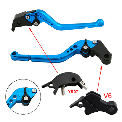 Leva frizione freno lunga adatta per YAMAHA XSR900 XSR900GP MT-09 MT-09SP 2024-2025