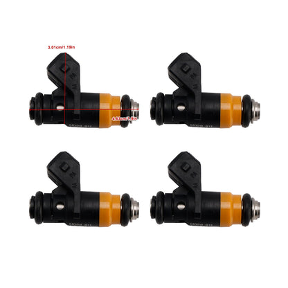 4 pezzi iniettori carburante per Renault Clio 2 Megane 2 Scenic 2 1.4/1.6 16V H029611