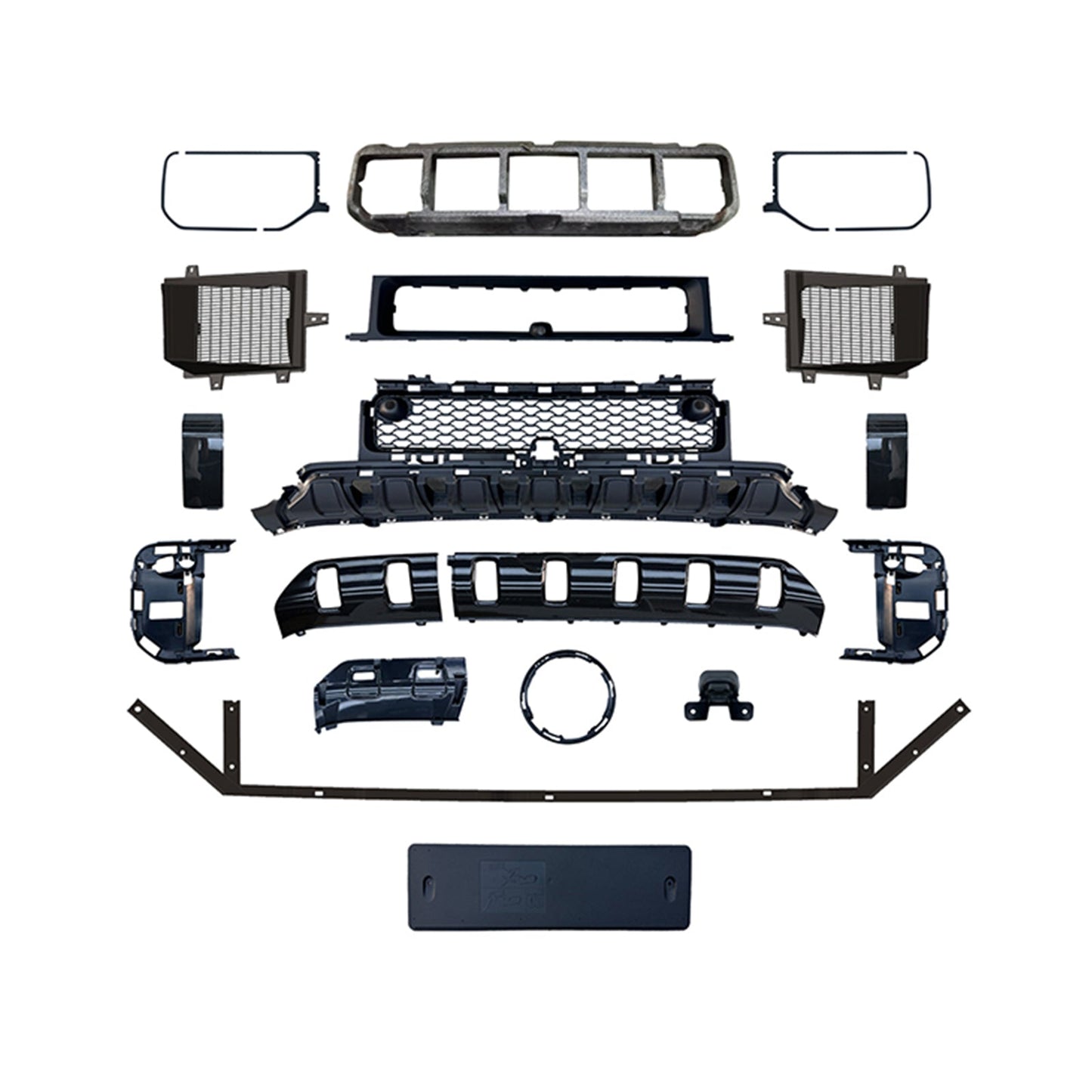 Kit carrozzeria e paraurti in stile G63 AMG per Mercedes Benz Classe G W465 (modelli dal 2025 in poi).