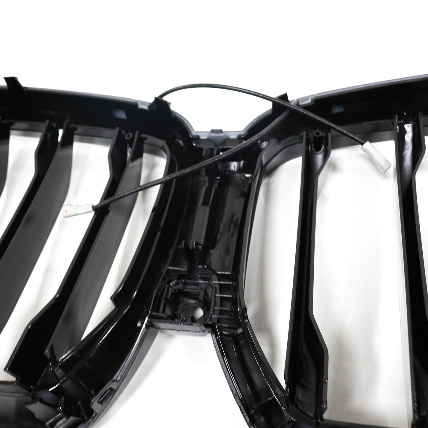 Griglia paraurti anteriore nera BMW X6 G06 M60i 2023-2025 con foro per telecamera