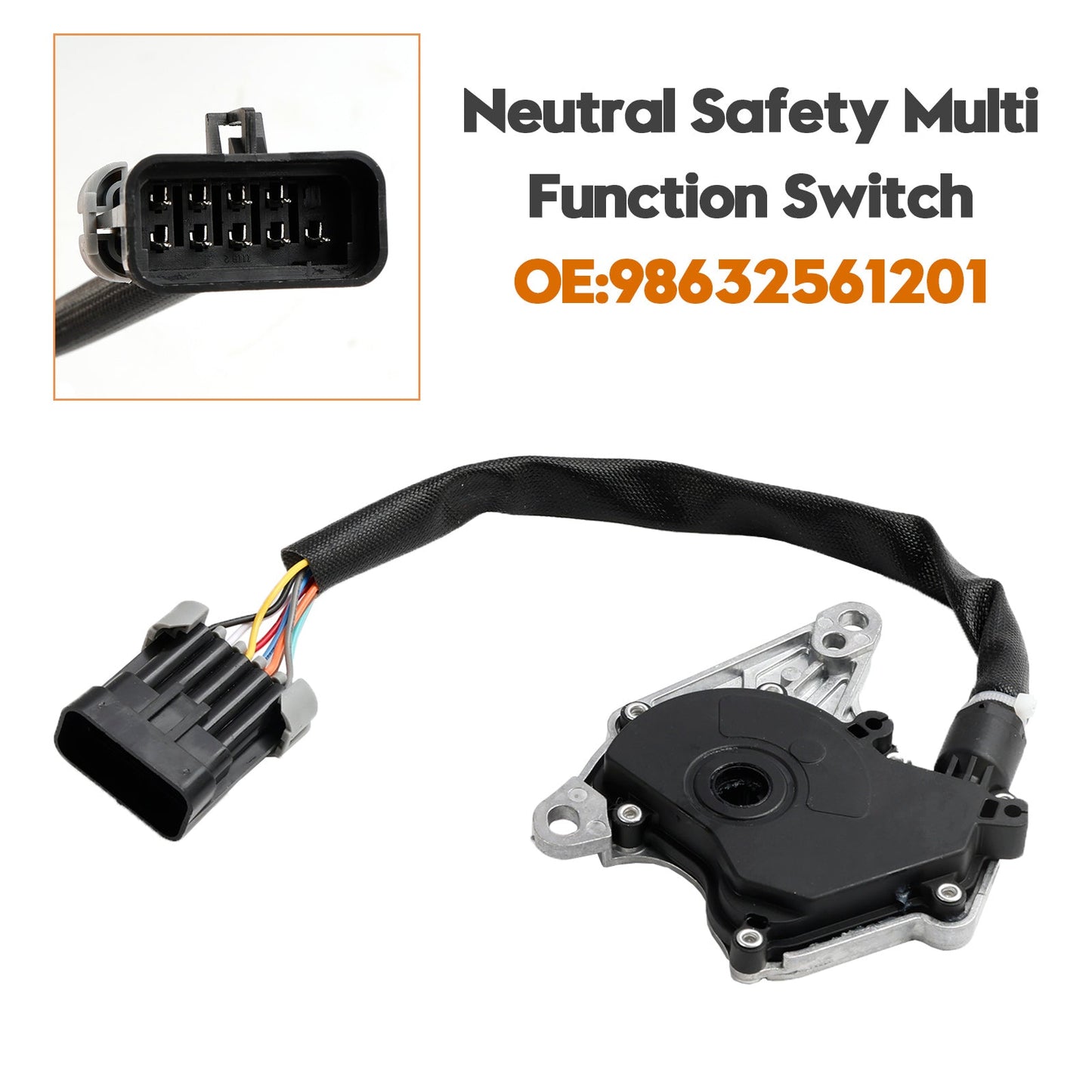 Interruttore multifunzione di sicurezza in folle Porsche 911 996 Bj 1997-2006 98632561201 98632561200