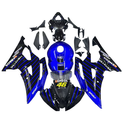 Kit carenatura iniezione Carrozzeria plastica ABS adatta per Yamaha YZF 600 R6 2008-2016