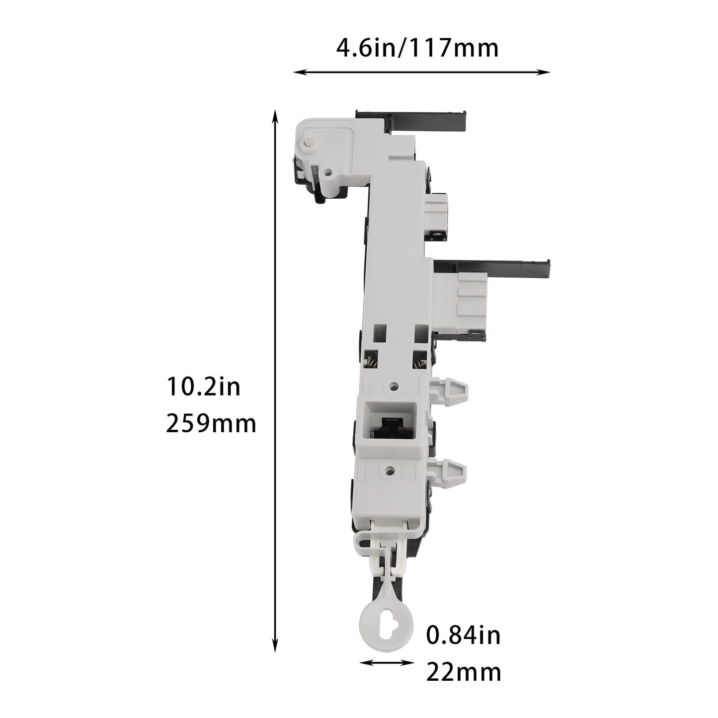 Interruttore di blocco della porta della lavatrice DC64-00519B, ricambio per Samsung e Kenmore.