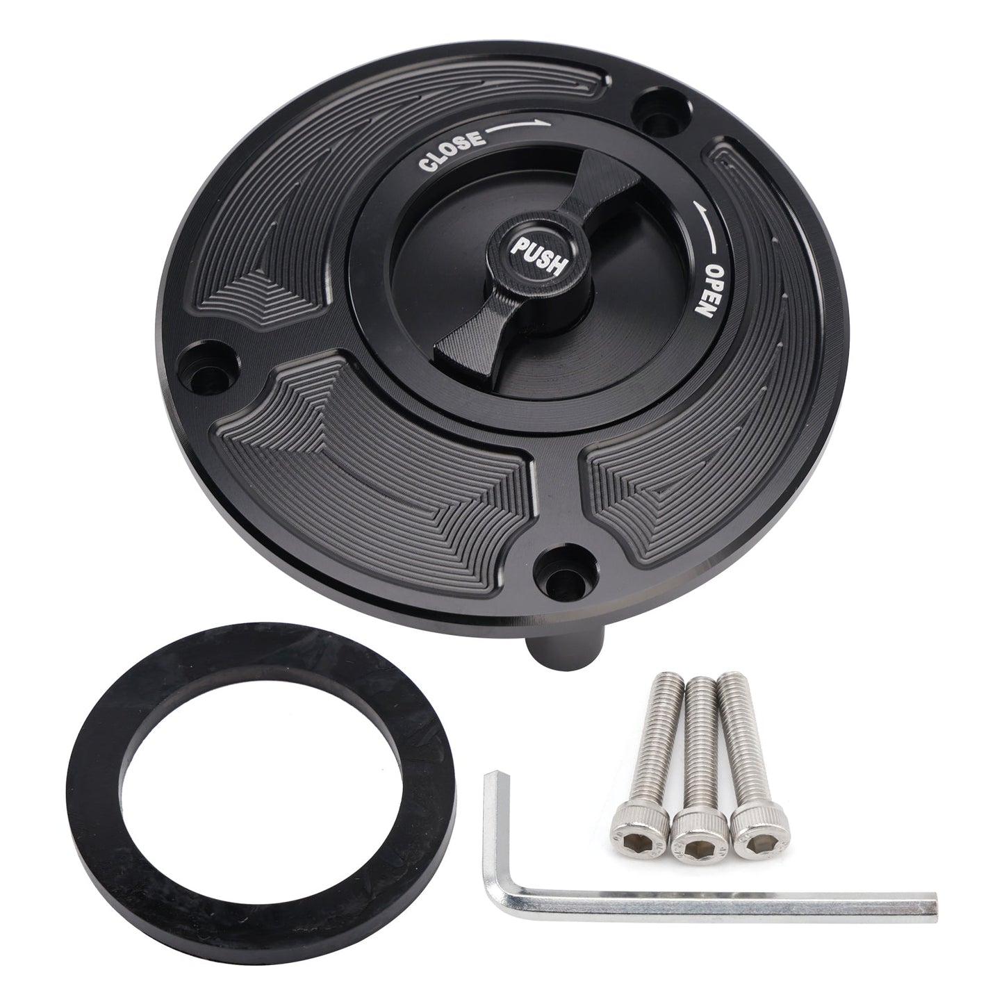 Tappo serbatoio carburante racing a sgancio rapido per Ducati 748 848 1098 1198 ST2 ST3 ST4