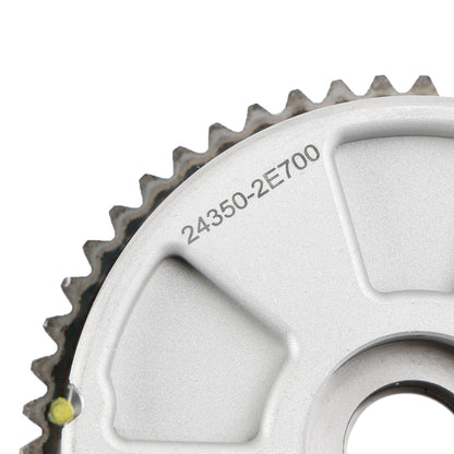 Pignone 243502E700 dell'ingranaggio dell'albero a camme CVVT di scarico e aspirazione del motore Soul 2.0L 2020-2022