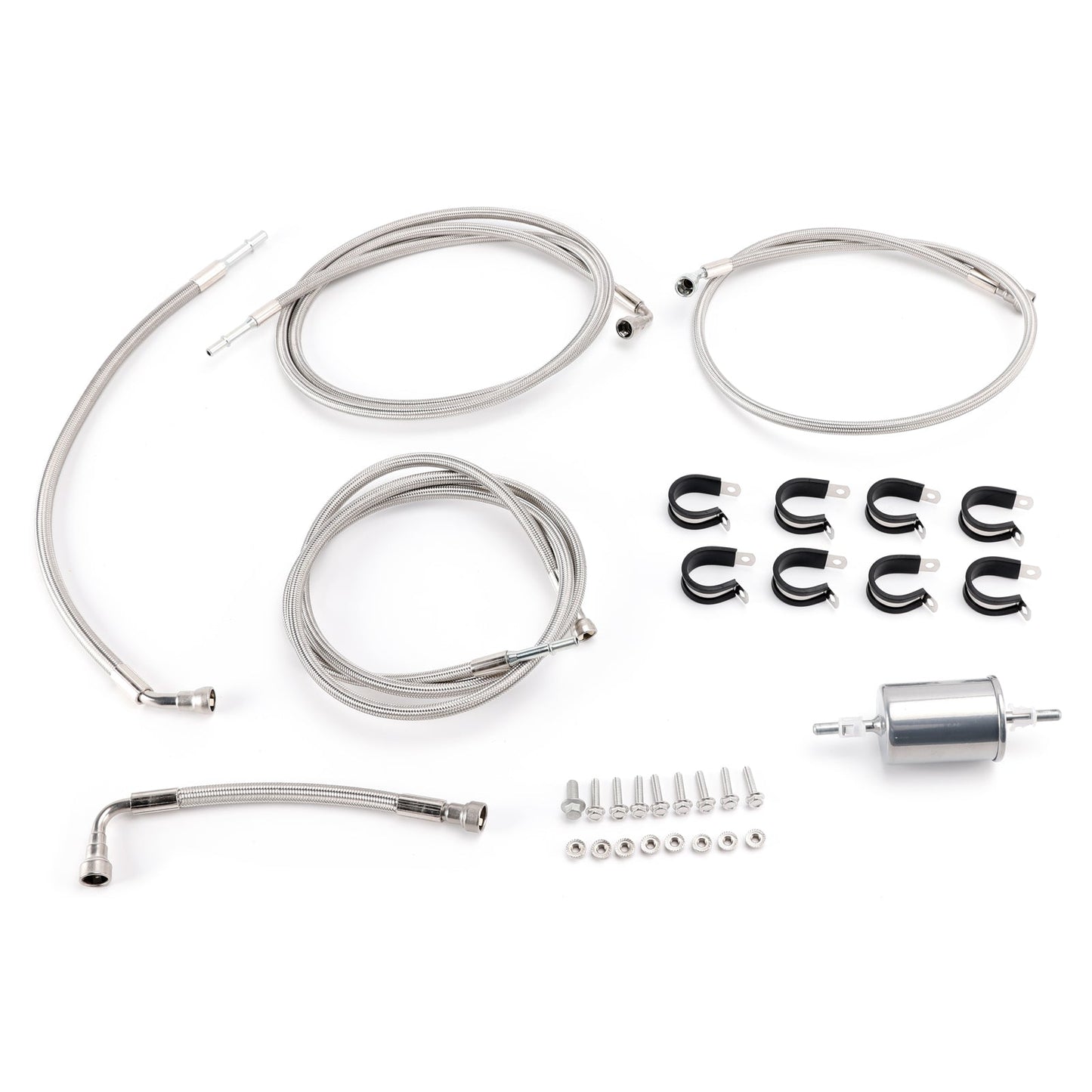 Kit tubi carburante intrecciati in acciaio inossidabile per Tahoe Suburban 1500 (anni 2002-2004) - Codice articolo: 819823