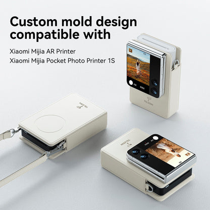 Borsa portaoggetti magnetica per fotocamera e telefono cellulare per stampante fotografica tascabile Xiaomi 1s