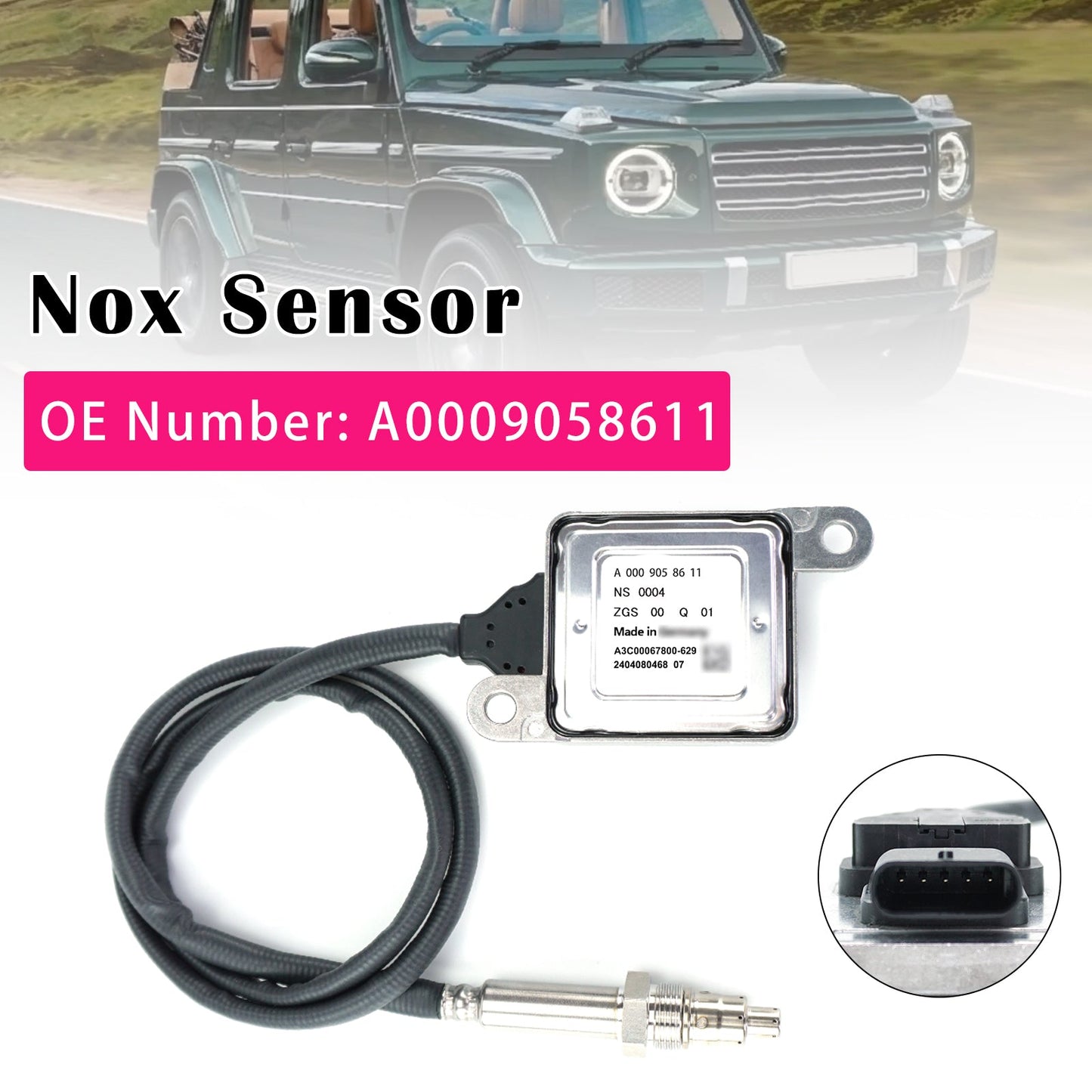 Sensore di ossido di azoto A0009058611 per Mercedes ABCE Classe G Vito Sprinter