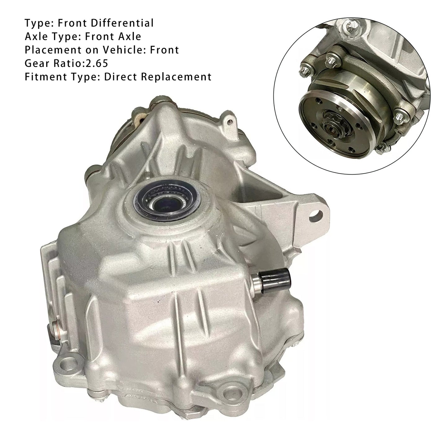 Mercedes S CL E 221 216 212 S550 S500 S450 S320 216 CL500 212 E350 4matic Differenziale anteriore 2.65 A2213300402