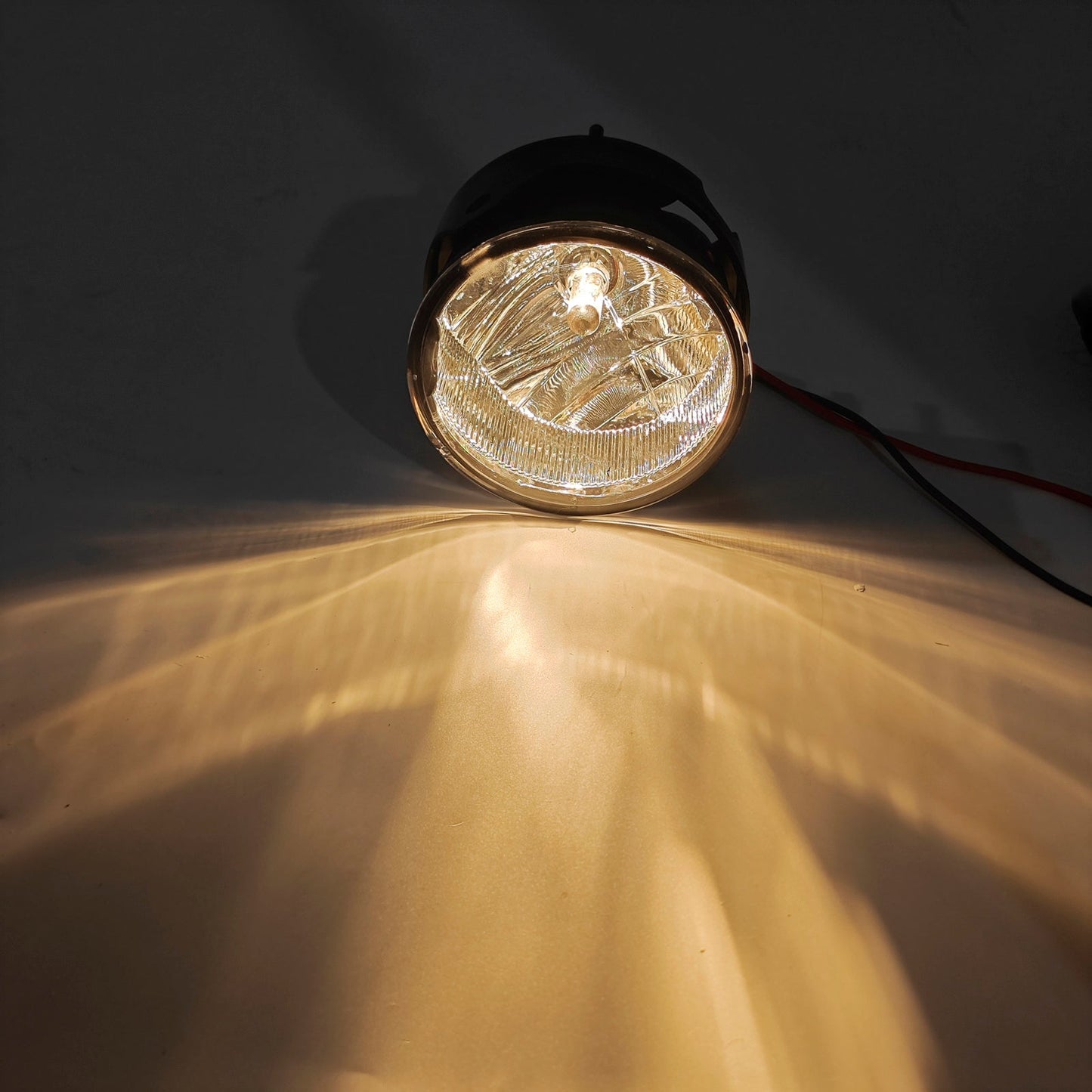 Coppia di fari fendinebbia anteriori con lampadine per Ford Expedition 2007-2014, lenti trasparenti