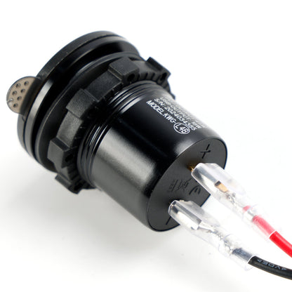 Caricabatterie da presa 12V USB+C tipo rapido per Kawasaki Versys 650 2022-2024