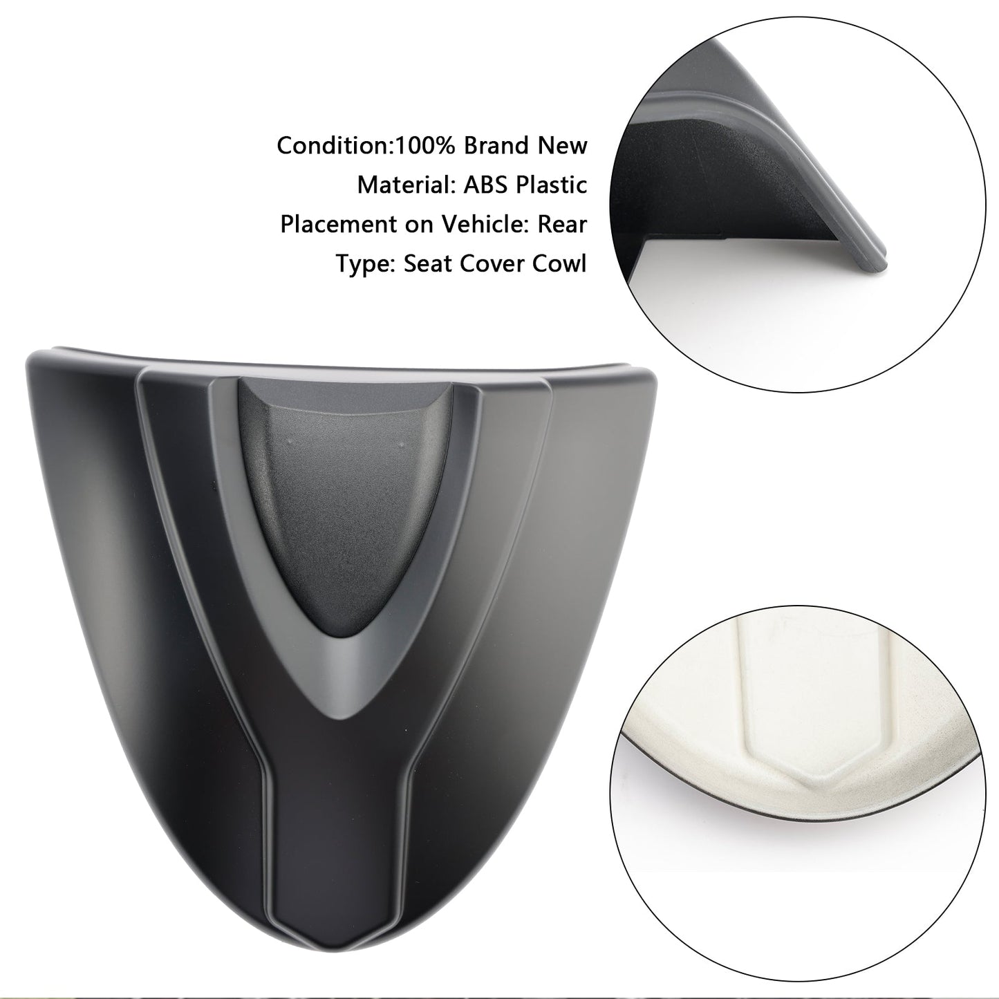 Carenatura del coprisedile posteriore Trident 660 2021-2024