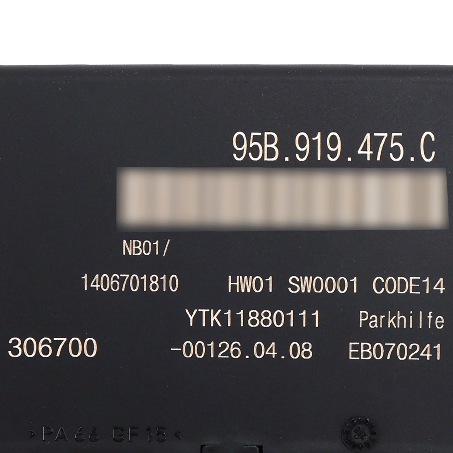 Modulo di controllo del sistema di assistenza al parcheggio 95B919475C per Porsche Macan 95B 718 981 Boxster