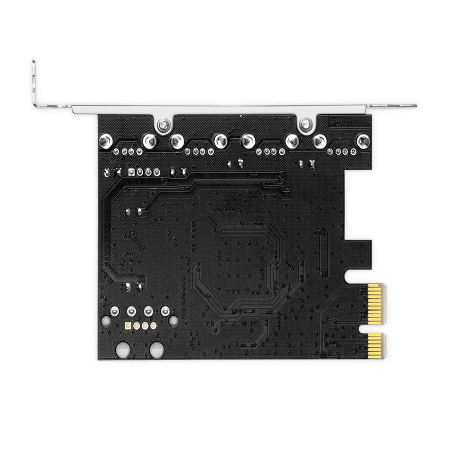 Scheda di espansione HUB 2.0 PCIE a USB 2.0, scheda adattatore Moschip, alimentazione a 4 pin