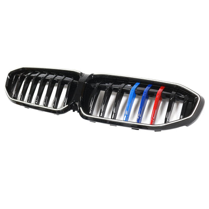 Griglia a rene nera stile M per BMW Serie 3 G20 2019-2022 51138072085