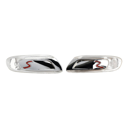 Alloggiamento luce indicatore di direzione per MINI F55 F56 F57 S, coppia, 2014-2021