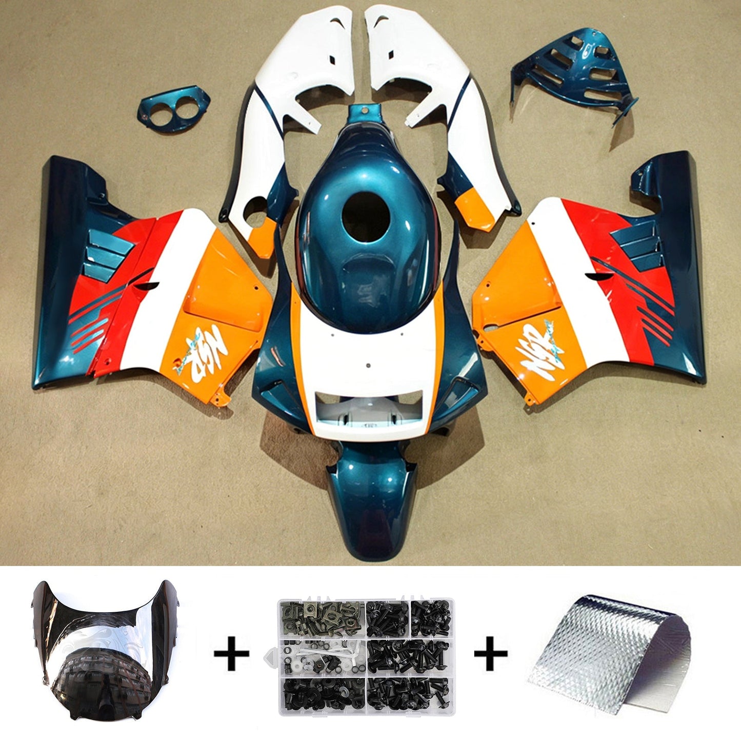 Kit di carene in plastica ABS stampate a iniezione per Honda NSR250 PGM-4 1994-1996