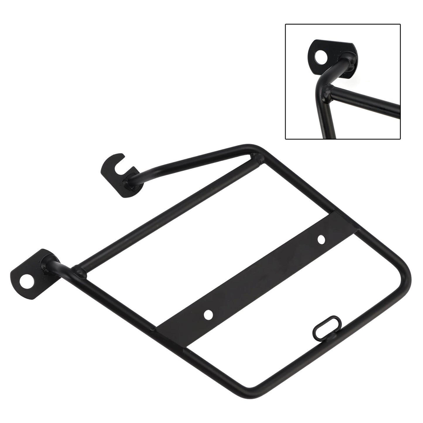 Supporto per borsa laterale portapacchi per Kawasaki W800 2011-2025 24 destro