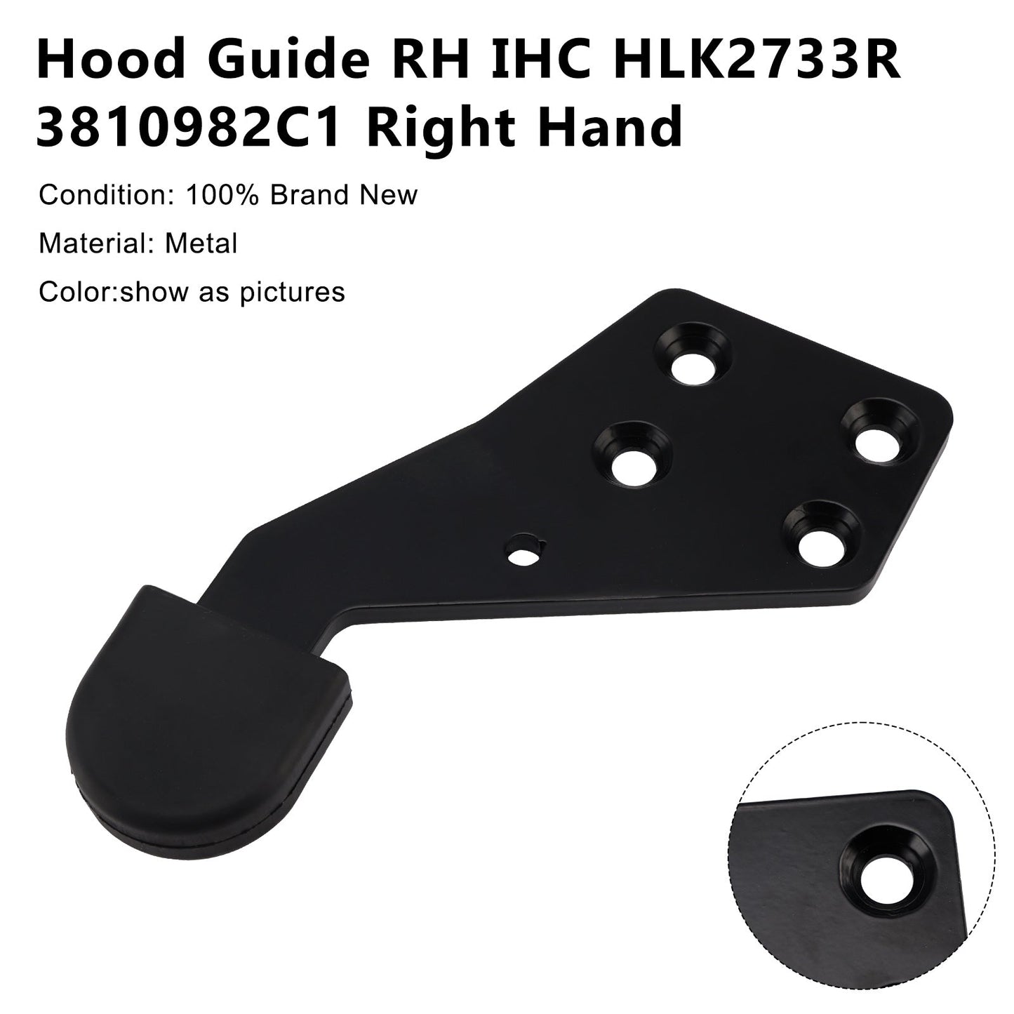 Guida cofano RH IHC HLK2733R 3810982C1 lato destro