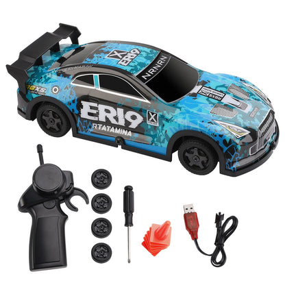 Wltoys 22206 RTR 1/22 2.4G 15km/h Auto da corsa con telaio in metallo Giocattolo regalo Blu