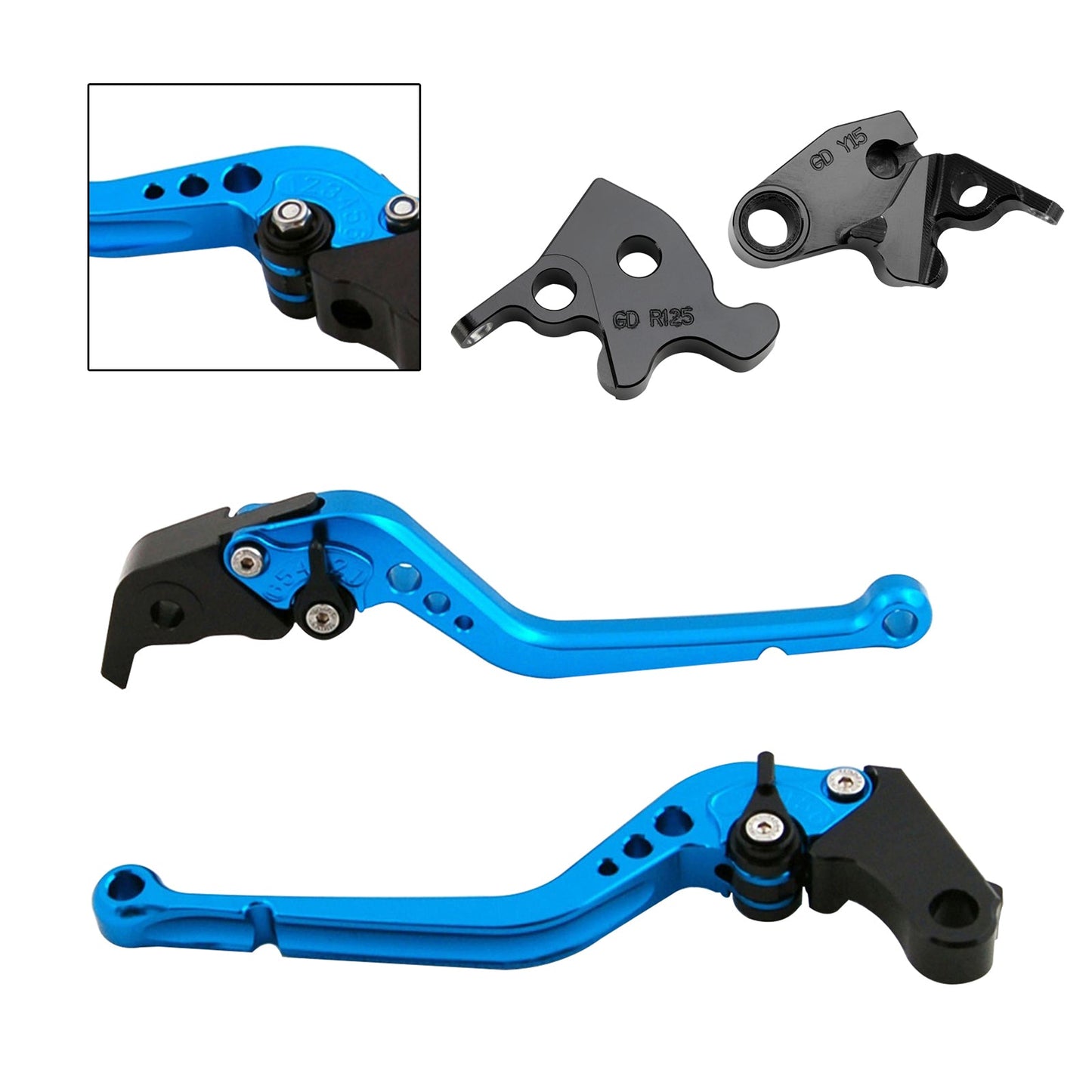 Leva frizione freno lunga adatta per YAMAHA XSR 155 MT15 2019-2022