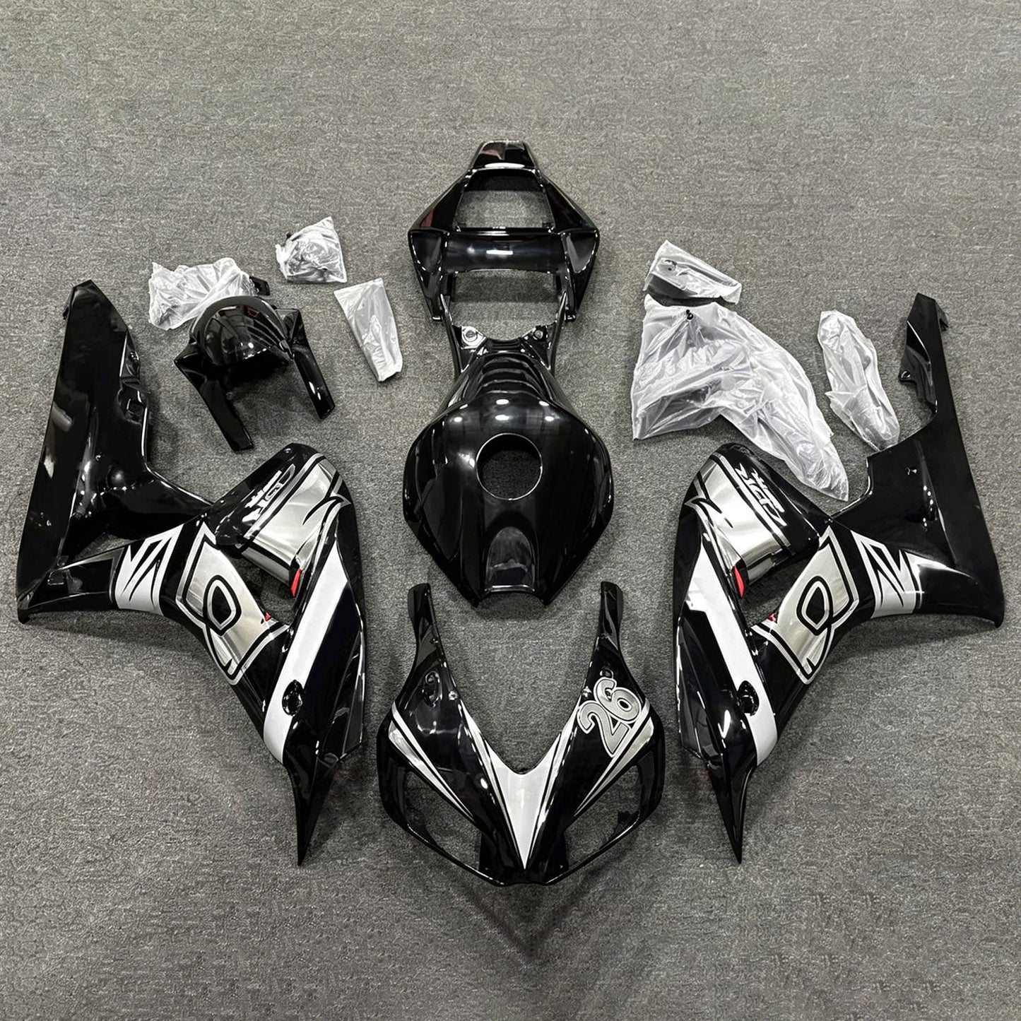 Kit di carene in plastica ABS stampate a iniezione per Honda CBR1000RR 2006-2007