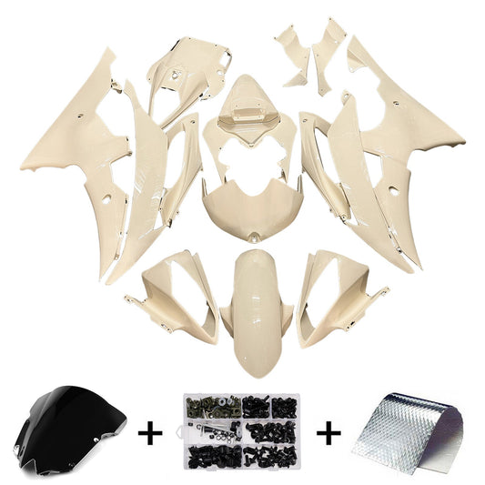 Kit carenatura iniezione plastica ABS per Yamaha YZFR6 YZF-R6 2008-2016