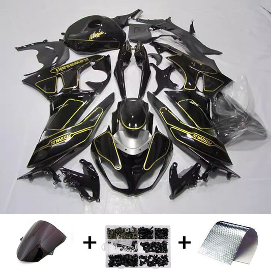 Kit carenatura iniezione in plastica ABS adatto per Kawasaki ZX6R 636 2009-2012